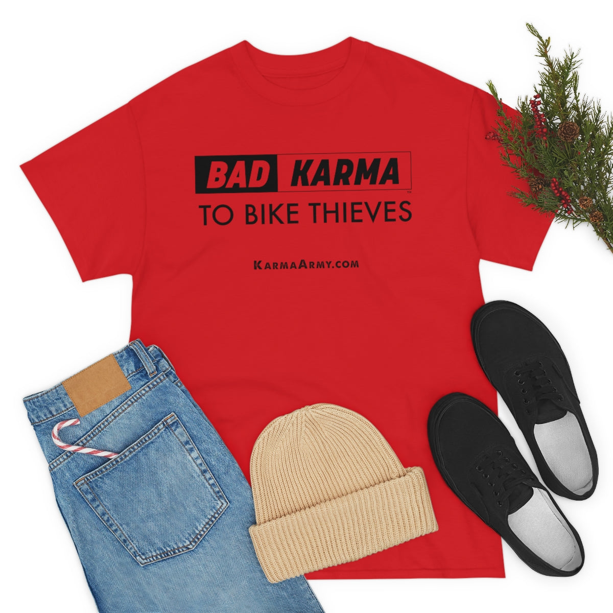 To Bike Thieves Unisex Heavy Cotton Tee