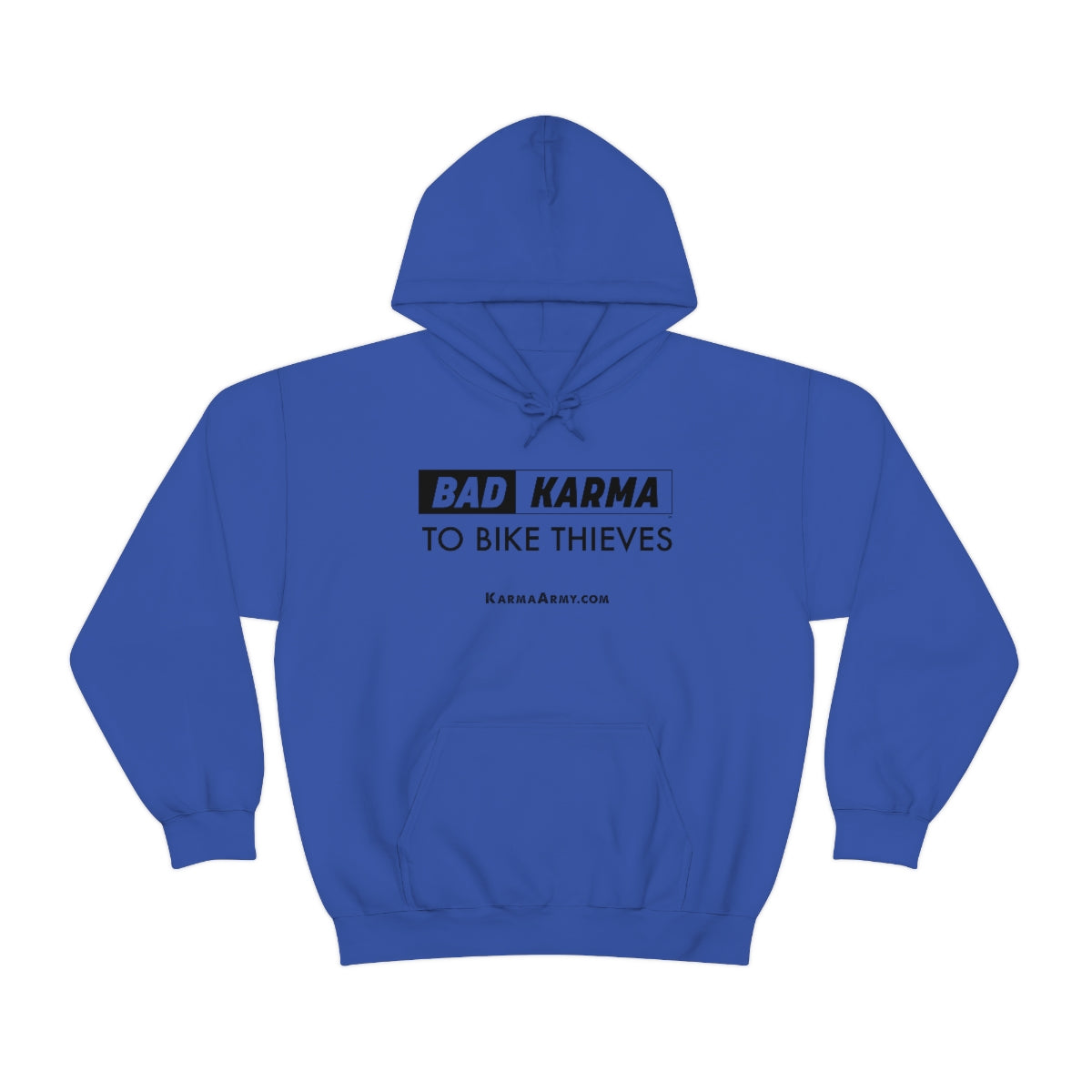 BAD KARMA TO BIKE THIEVES Unisex Heavy Blend™ Hooded Sweatshirt