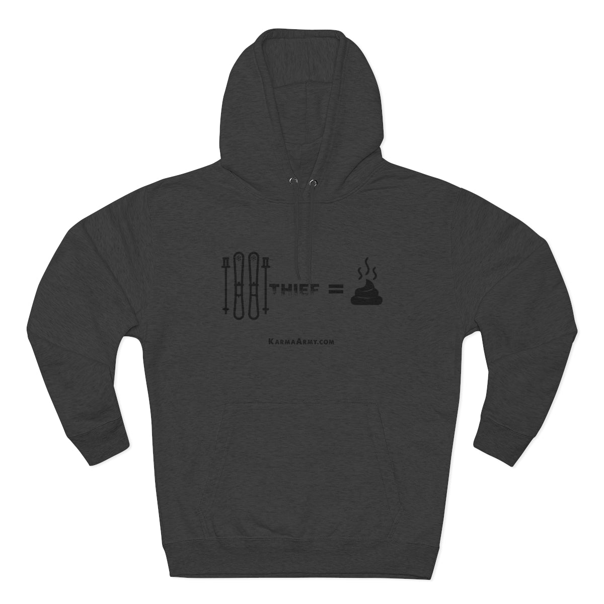 Ski Thief = Poop Unisex Premium Pullover Hoodie