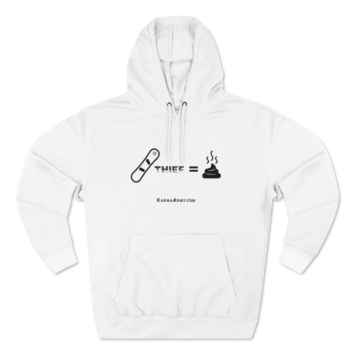 Board Thief = Poop Unisex Premium Pullover Hoodie