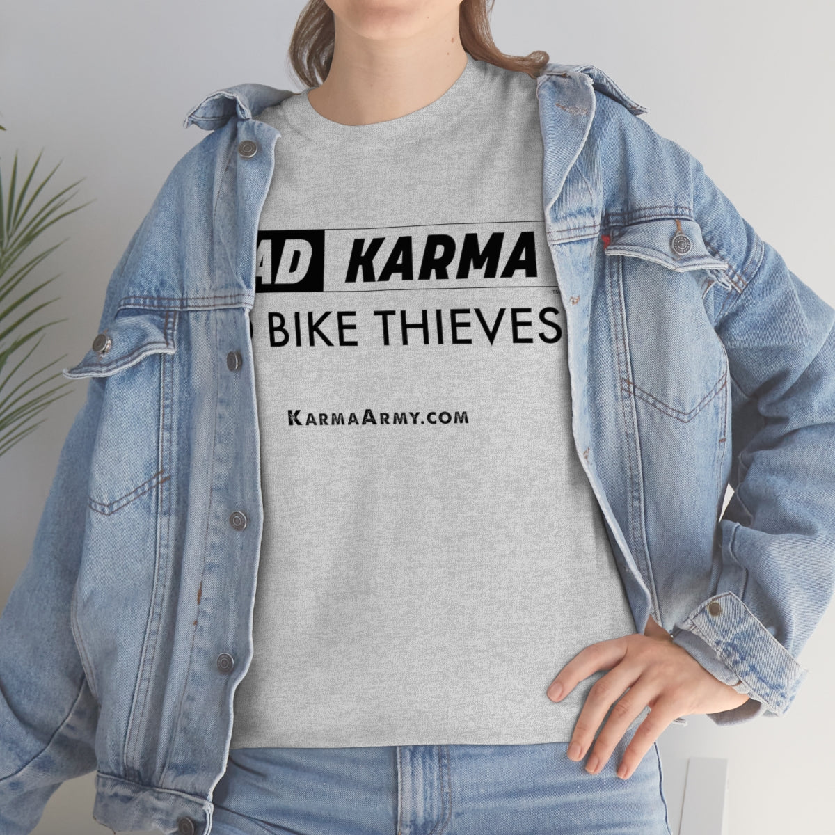 To Bike Thieves Unisex Heavy Cotton Tee