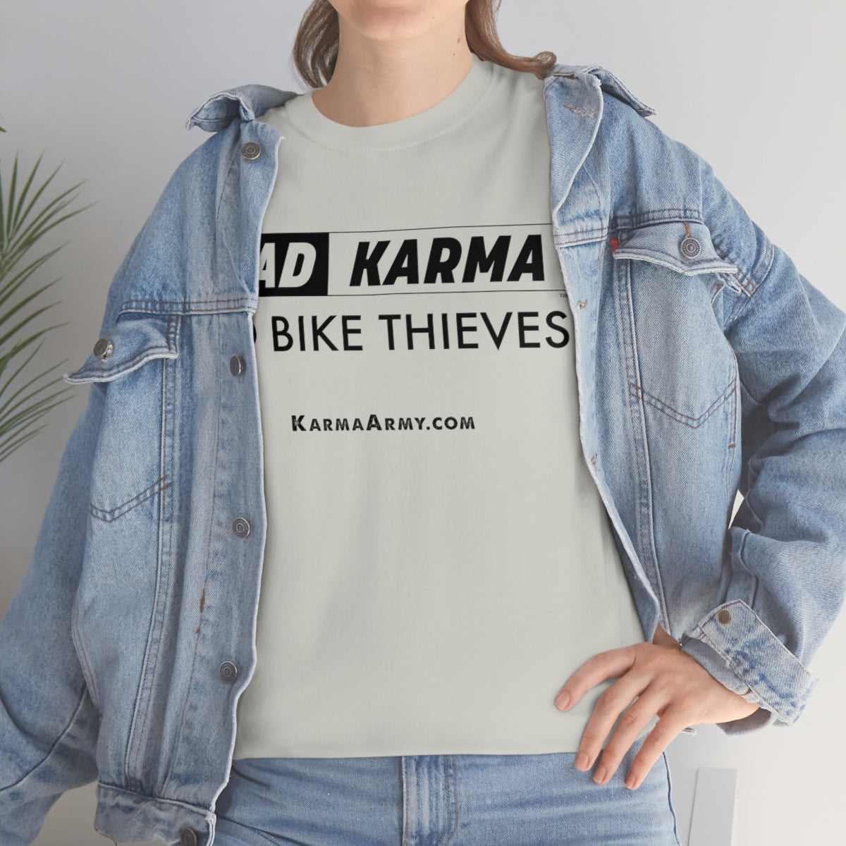 To Bike Thieves Unisex Heavy Cotton Tee