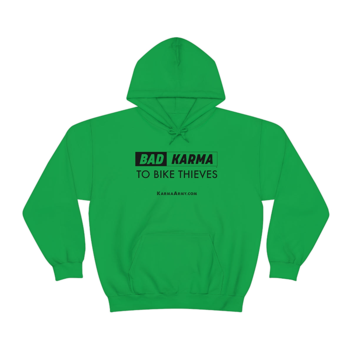 BAD KARMA TO BIKE THIEVES Unisex Heavy Blend™ Hooded Sweatshirt