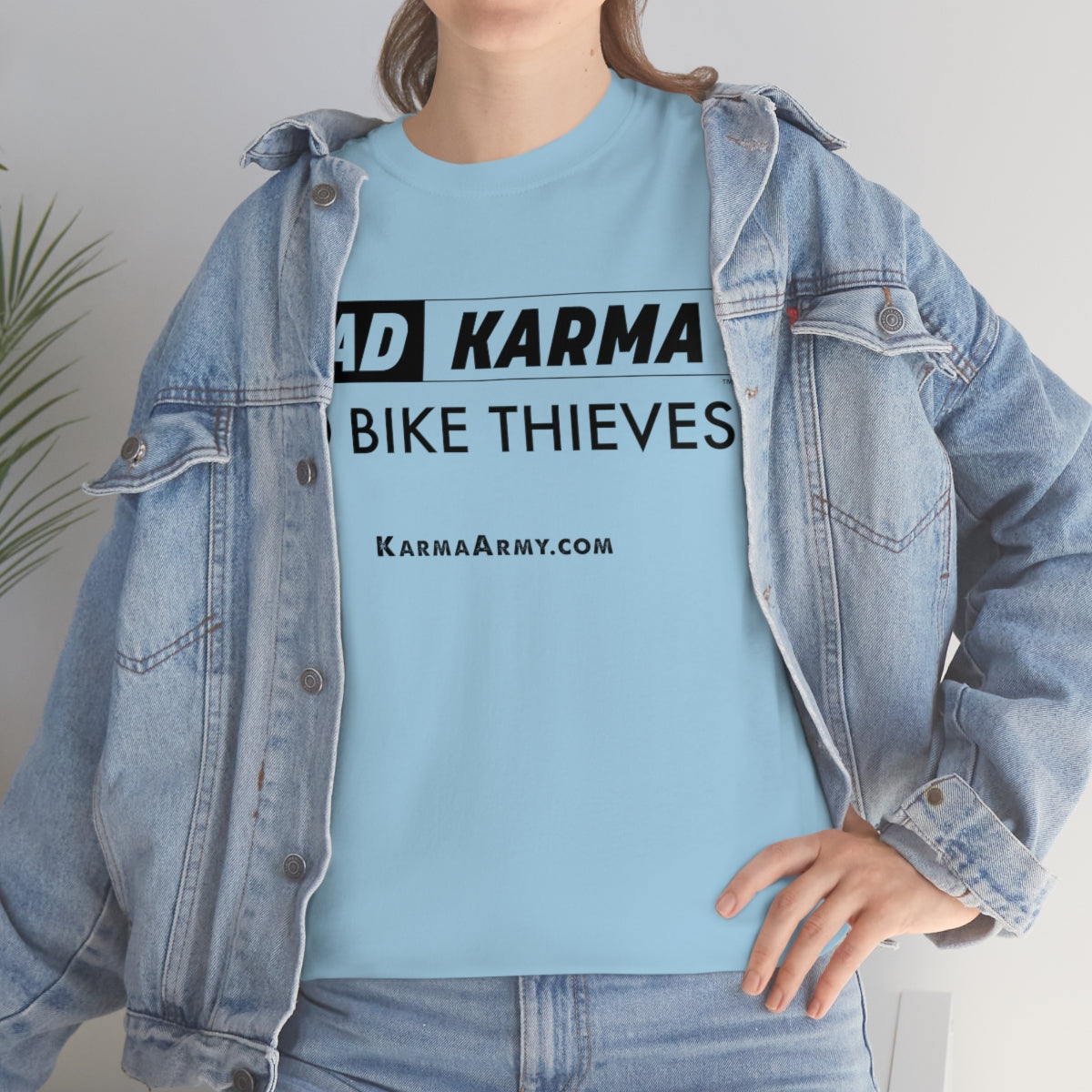 To Bike Thieves Unisex Heavy Cotton Tee