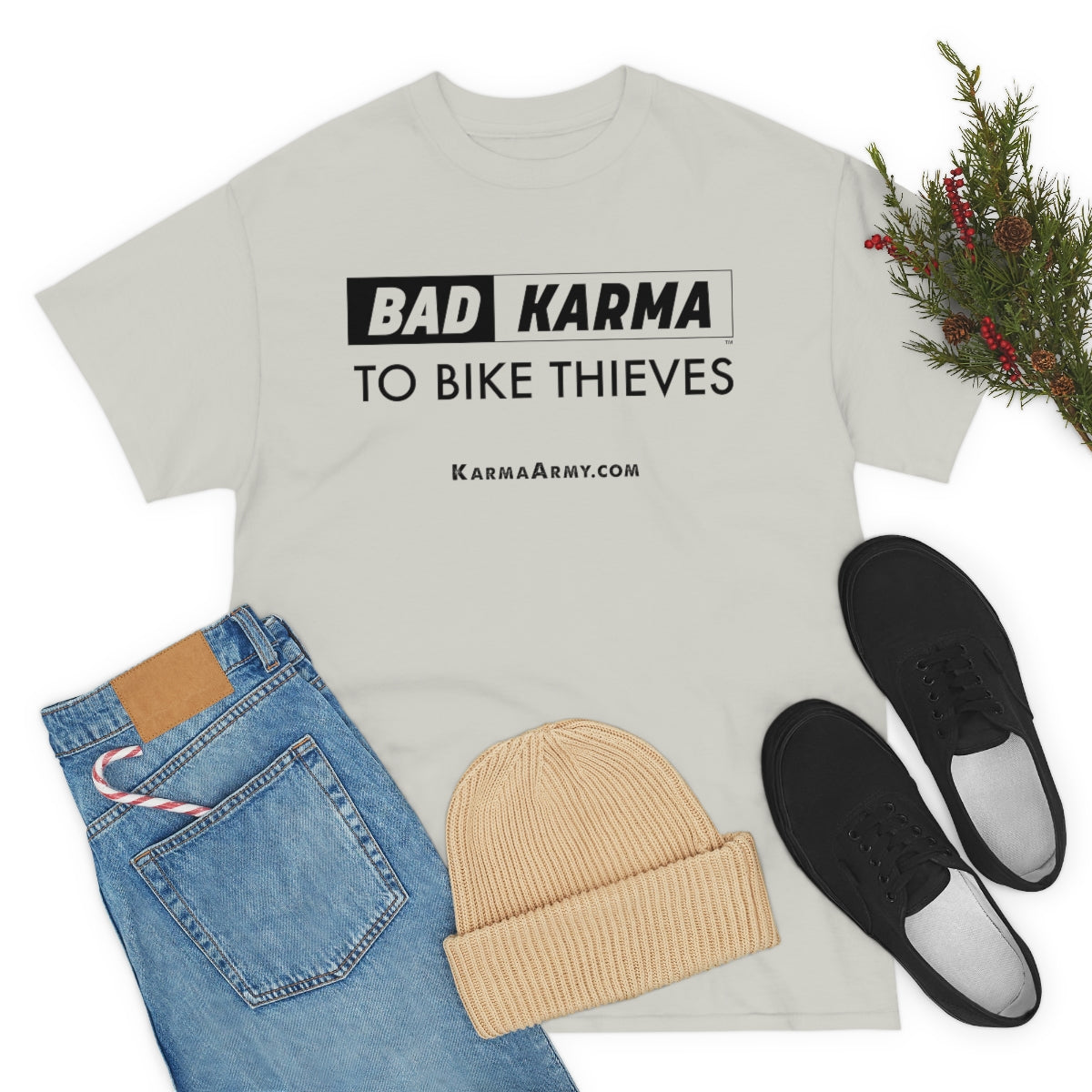 To Bike Thieves Unisex Heavy Cotton Tee