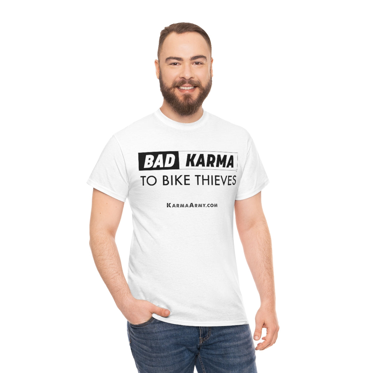 To Bike Thieves Unisex Heavy Cotton Tee